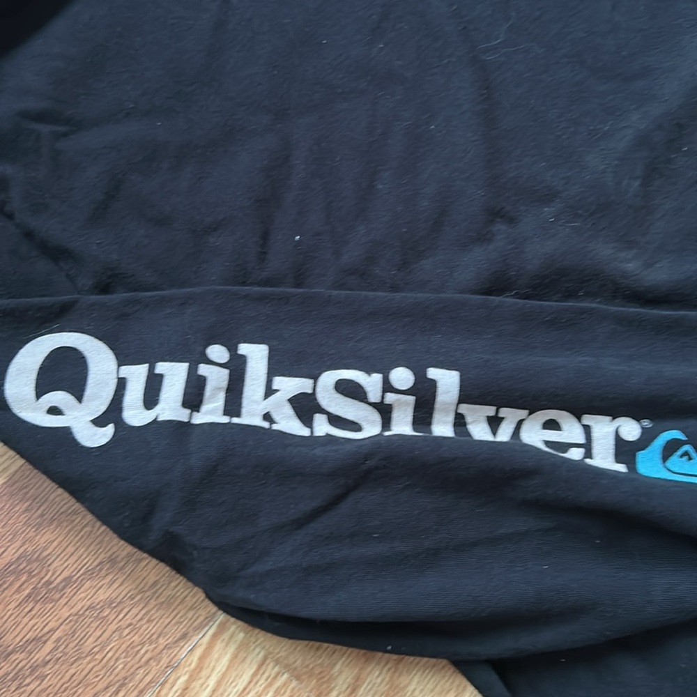 Quiksilver Men's Black Long Sleeve Tee - Picture 4 of 4
